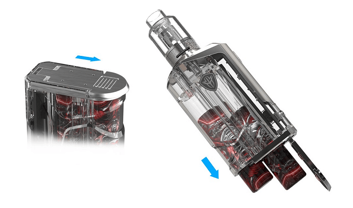 Rincoe JellyBox 228W TC Kit with JellyTank – Dual 18650 Mod UAE
