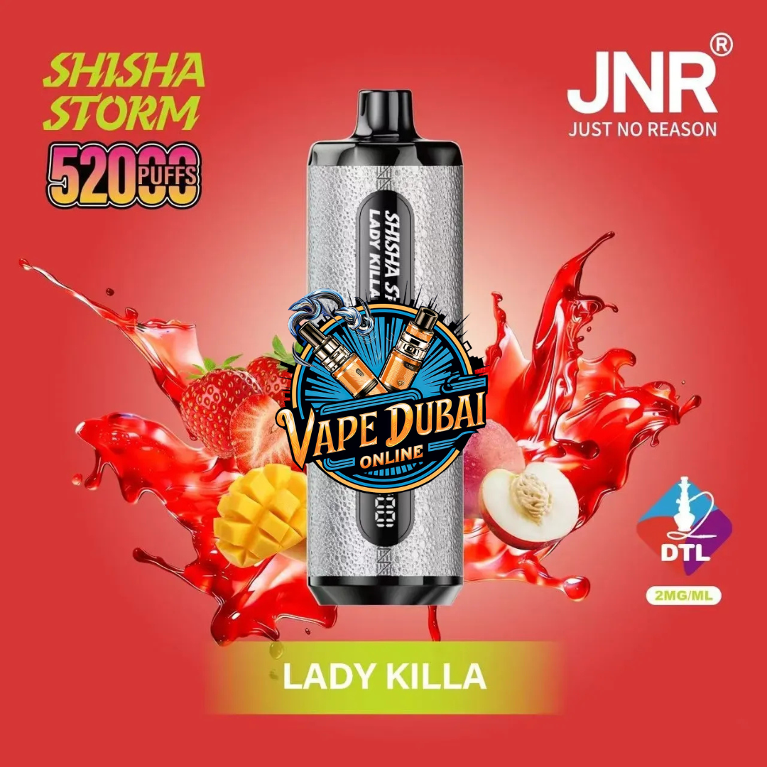 JNR Shisha Storm 52K Puffs DTL Vape (2mg) | Dubai UAE