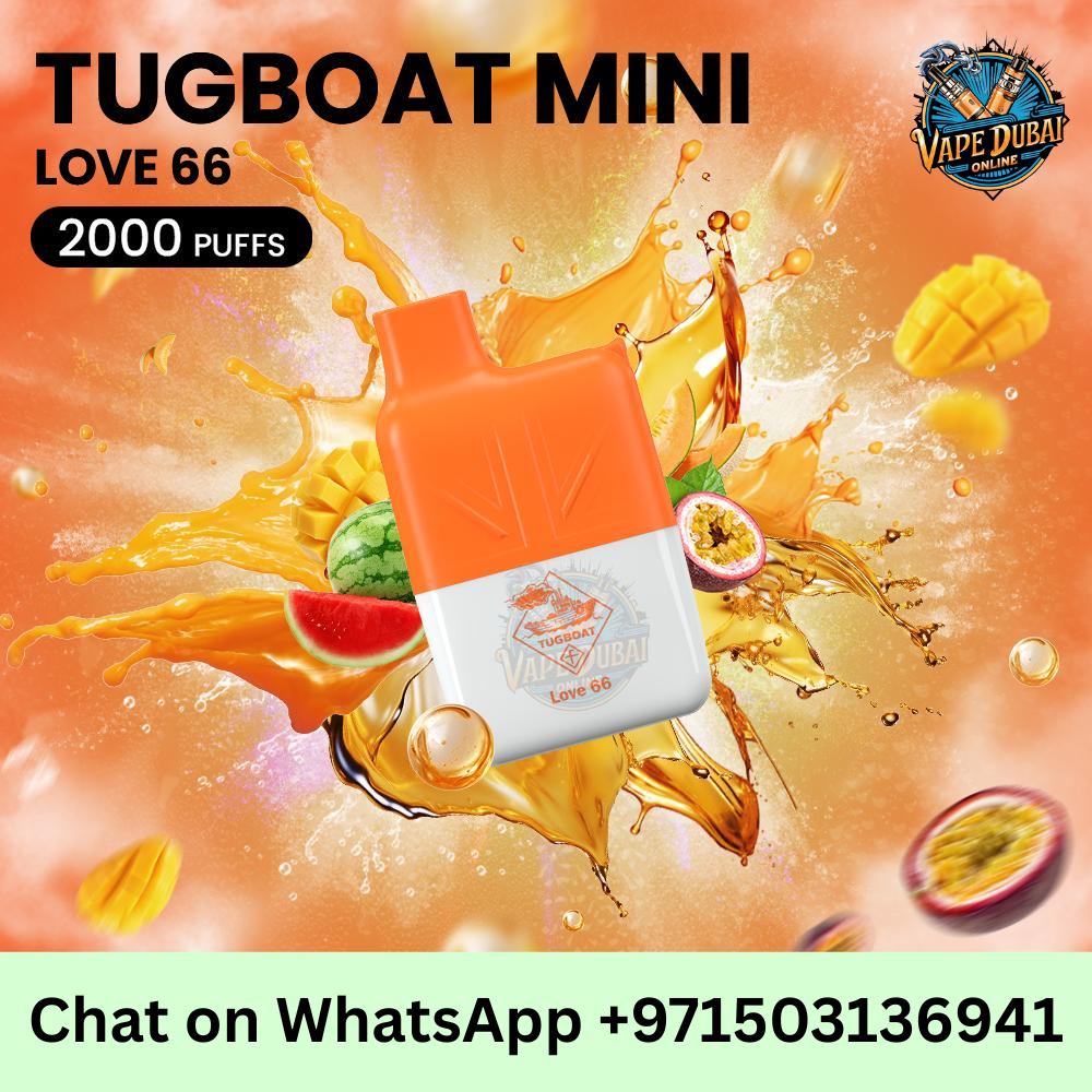 Buy Tugboat Mini 2000 Puffs 2% Disposable Vape in Dubai & UAE