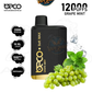 BECO SOFTMAX 12000 Puffs Disposable Vape 20mg in Dubai UAE