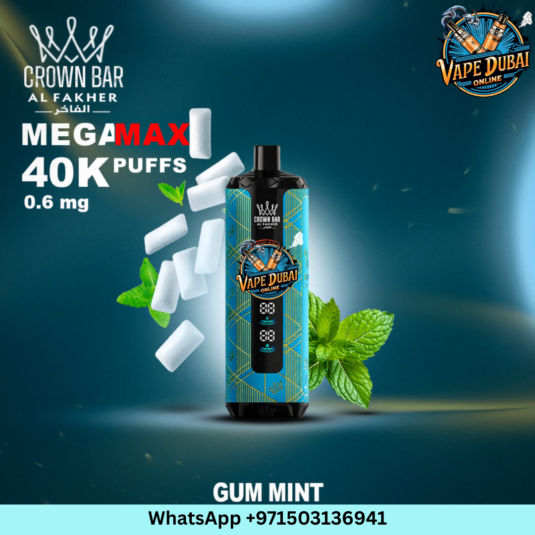 Al Fakher Crown Bar MEGAMAX 40K Puffs | Vape Dubai Online