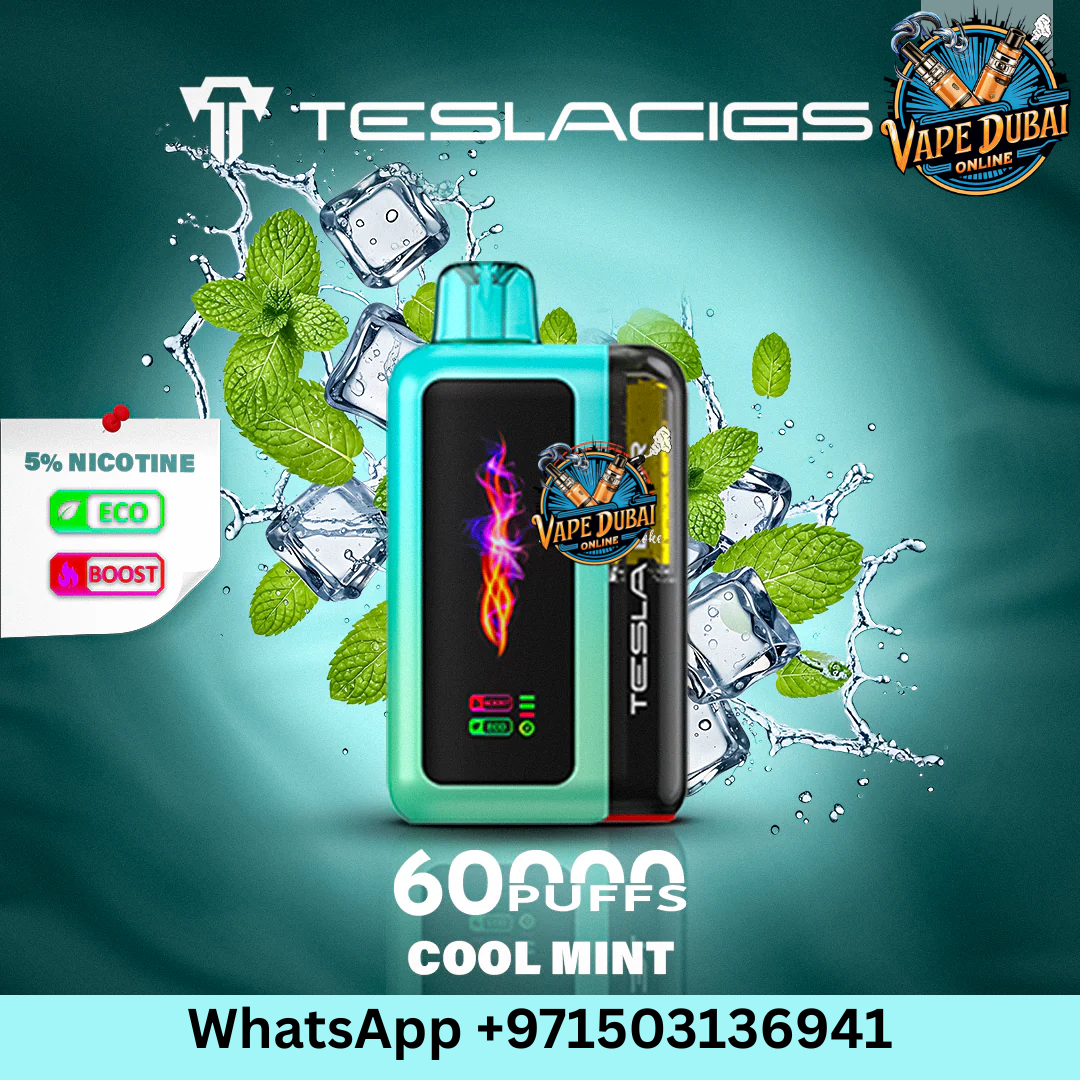 Teslacigs Tesla Bar 60K Puffs Disposable | Buy in Dubai UAE