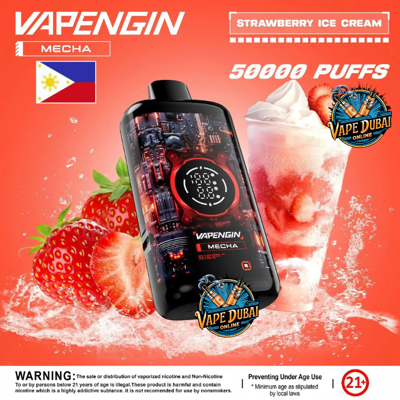 VAPENGIN Mecha 50K Puffs Disposable Vape | Dubai UAE