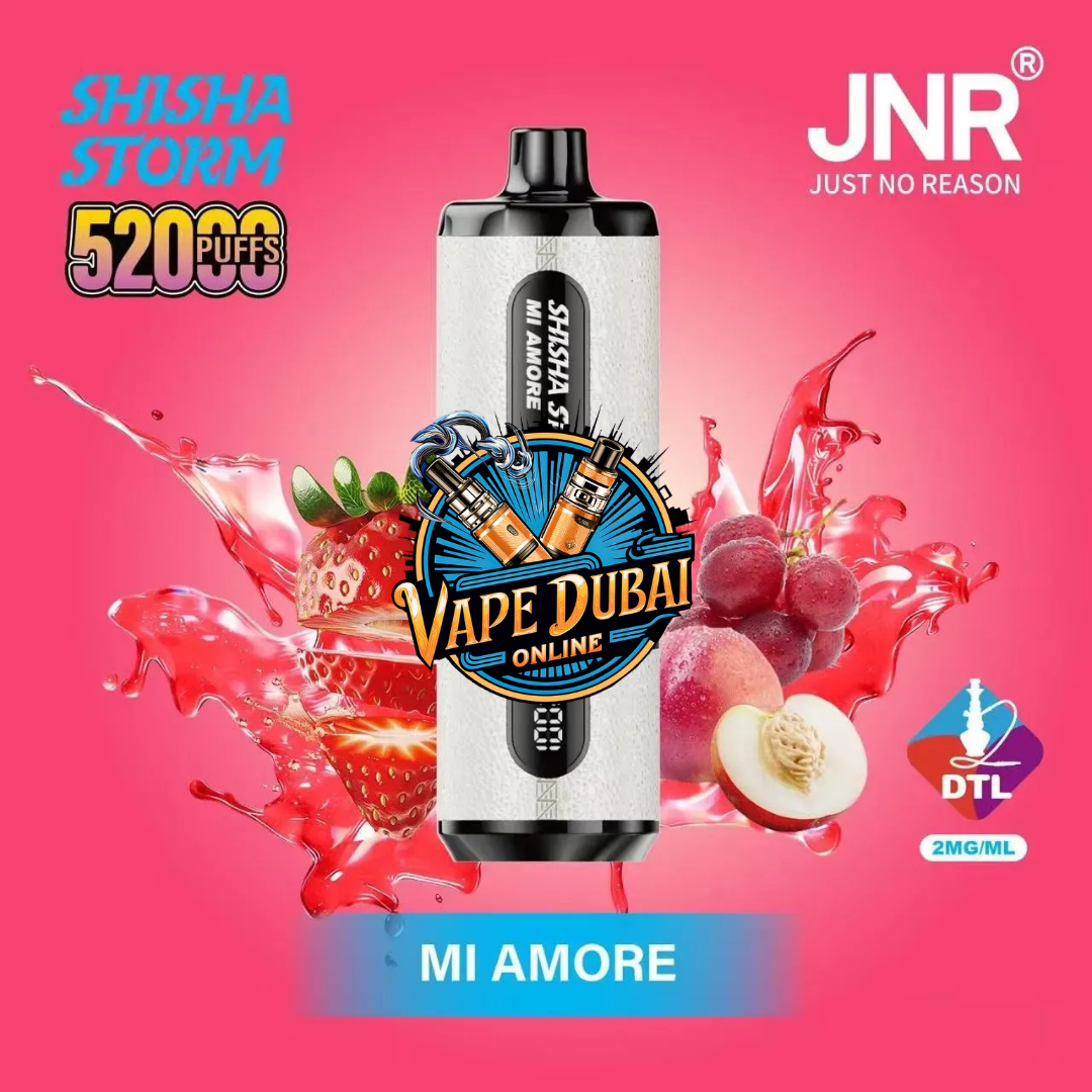 JNR Shisha Storm 52K Puffs DTL Vape (2mg) | Dubai UAE