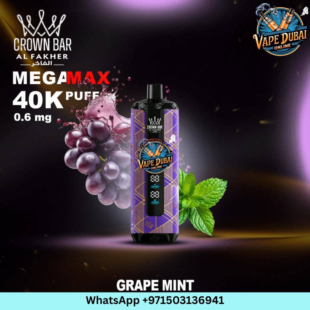 Al Fakher Crown Bar MEGAMAX 40K Puffs | Vape Dubai Online