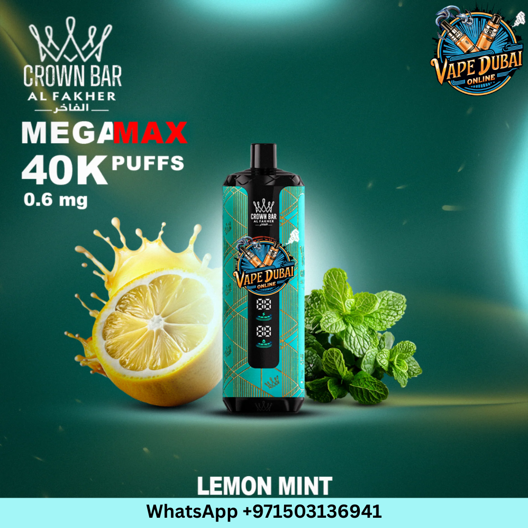 Al Fakher Crown Bar MEGAMAX 40K Puffs | Vape Dubai Online