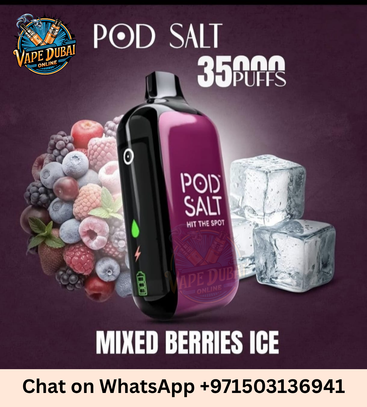 Buy Pod Salt 35000 Puffs Disposable Vape in Dubai & UAE