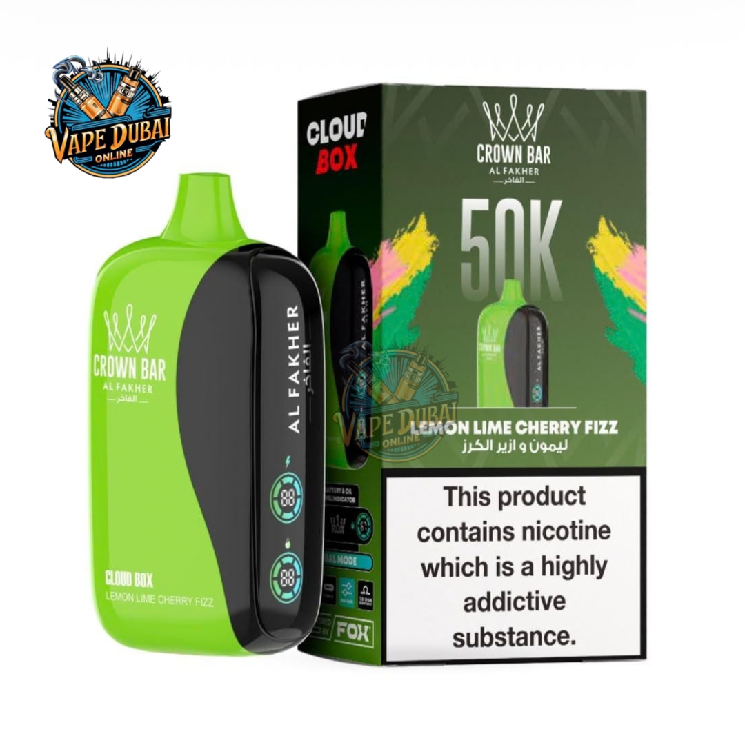 Al Fakher Crown Bar Cloud Box 50K Puffs | Vape Dubai
