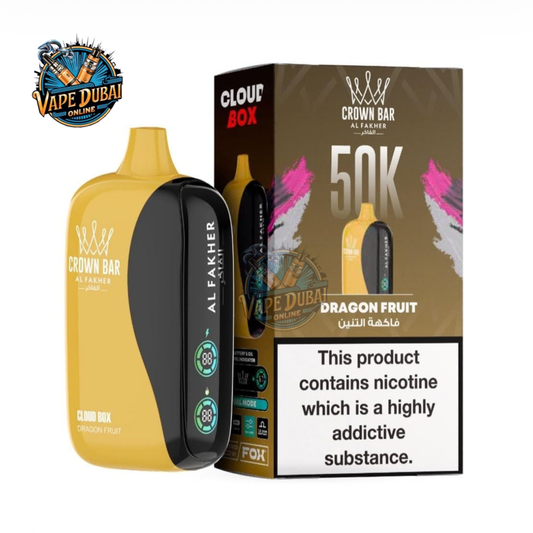Al Fakher Crown Bar Cloud Box 50K Puffs | Vape Dubai