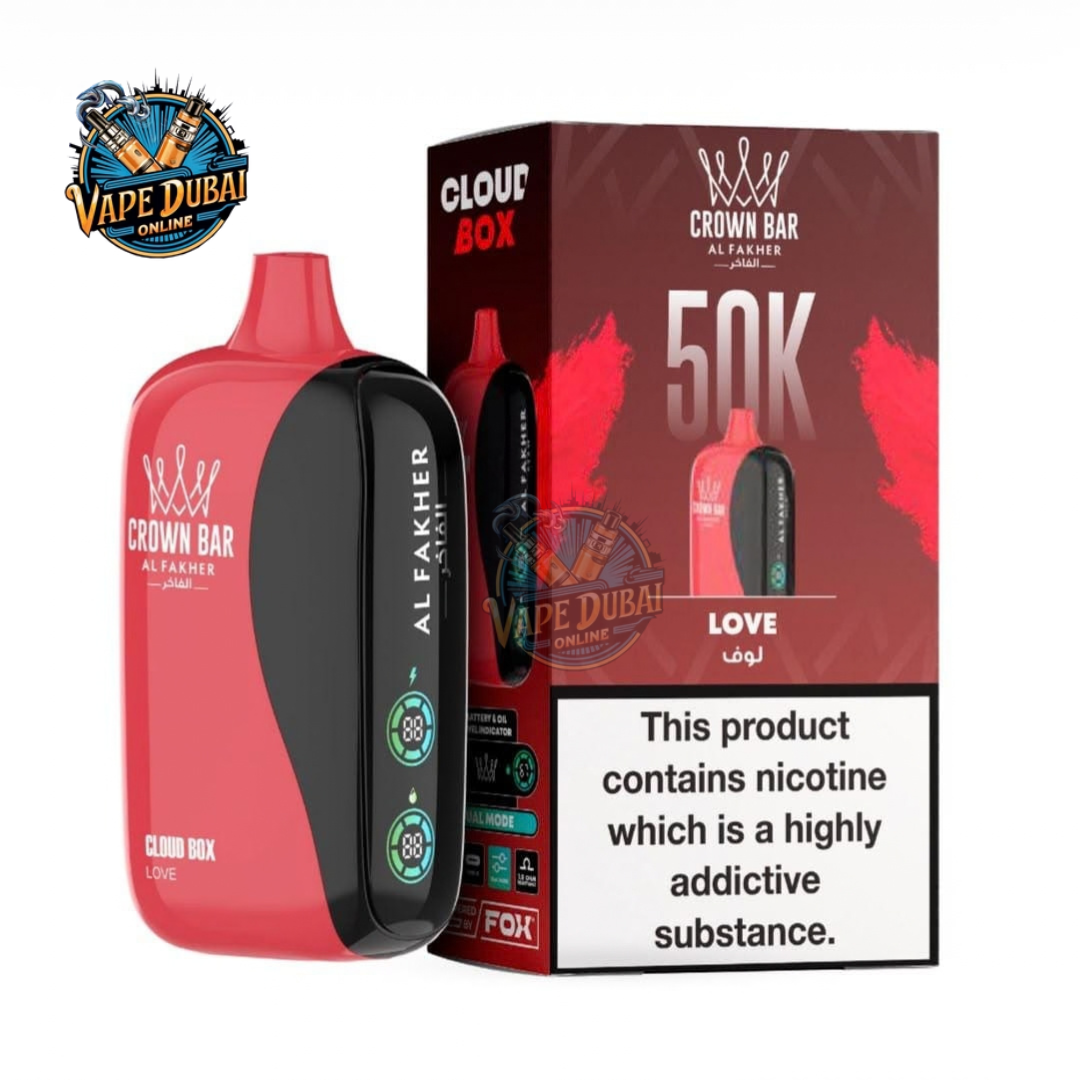 Al Fakher Crown Bar Cloud Box 50K Puffs | Vape Dubai
