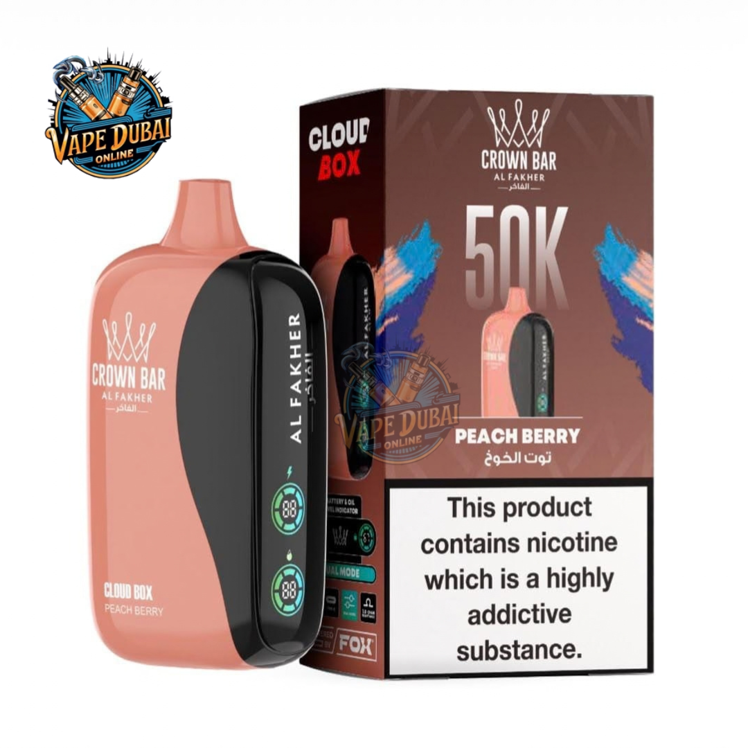 Al Fakher Crown Bar Cloud Box 50K Puffs | Vape Dubai