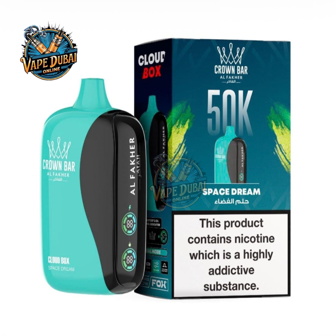 Al Fakher Crown Bar Cloud Box 50K Puffs | Vape Dubai