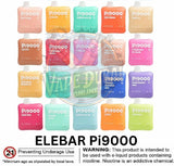 Elf Bar Pi9000 Disposable Vape 9000 Puffs 5% Nicotine Dubai