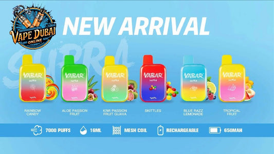 Vabar Supra 7000 Puffs Disposable Vape – Best Price in Dubai