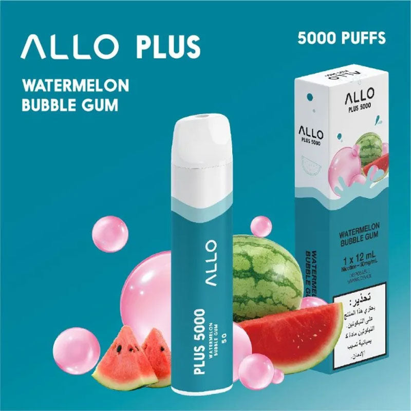 Allo Plus 5000 Puffs Disposable Vape – Dubai UAE | Type-C Rechargeable