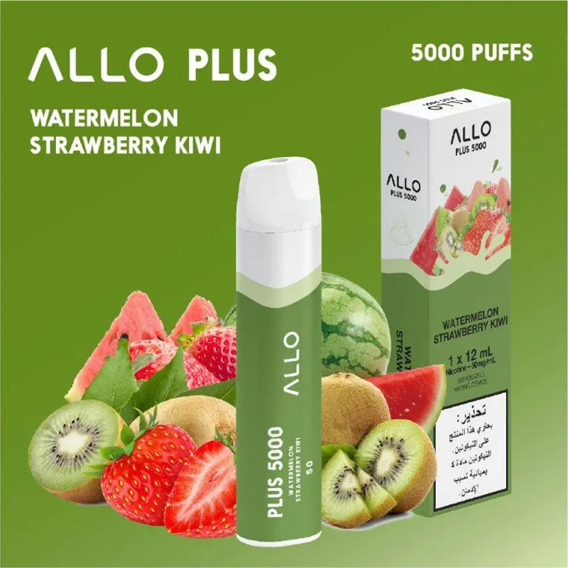 Allo Plus 5000 Puffs Disposable Vape – Dubai UAE | Type-C Rechargeable