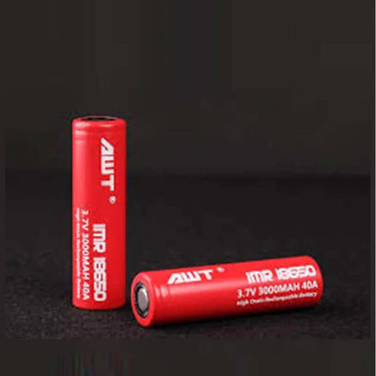 Authentic AWT IMR 18650 3000mAh 3.7V Battery – 20A High Drain UAE