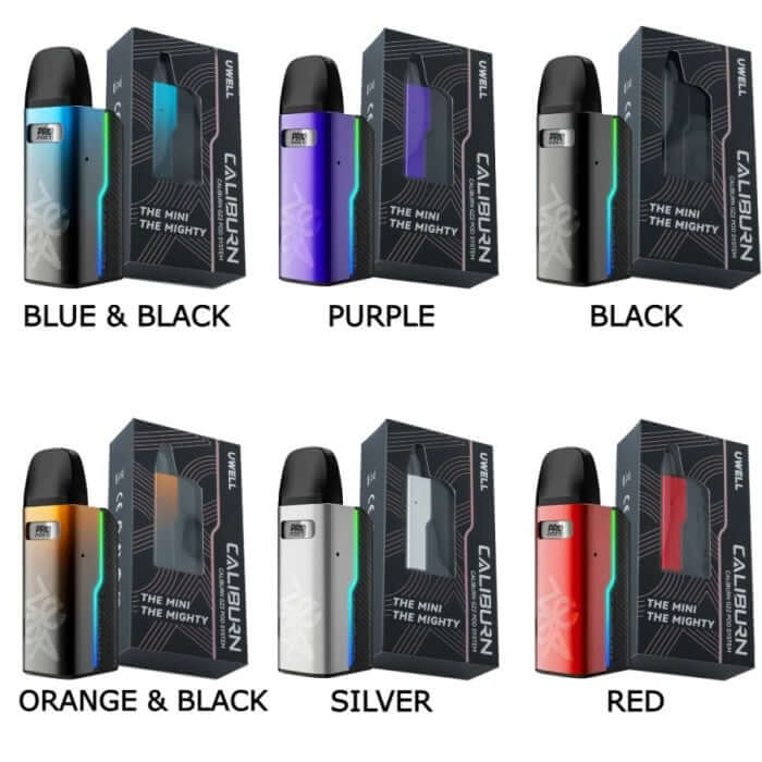 UWELL Caliburn GZ2 Pod System 850mAh – Compact Vape Kit in UAE