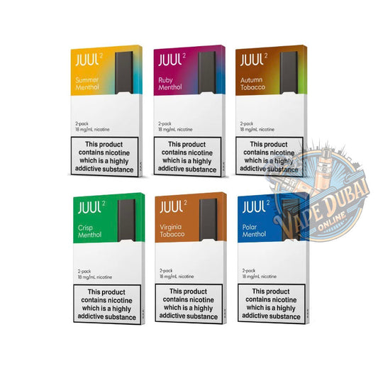 JUUL 2 Pods 18mg – Compatible with Juul 2 Devices | Dubai, UAE