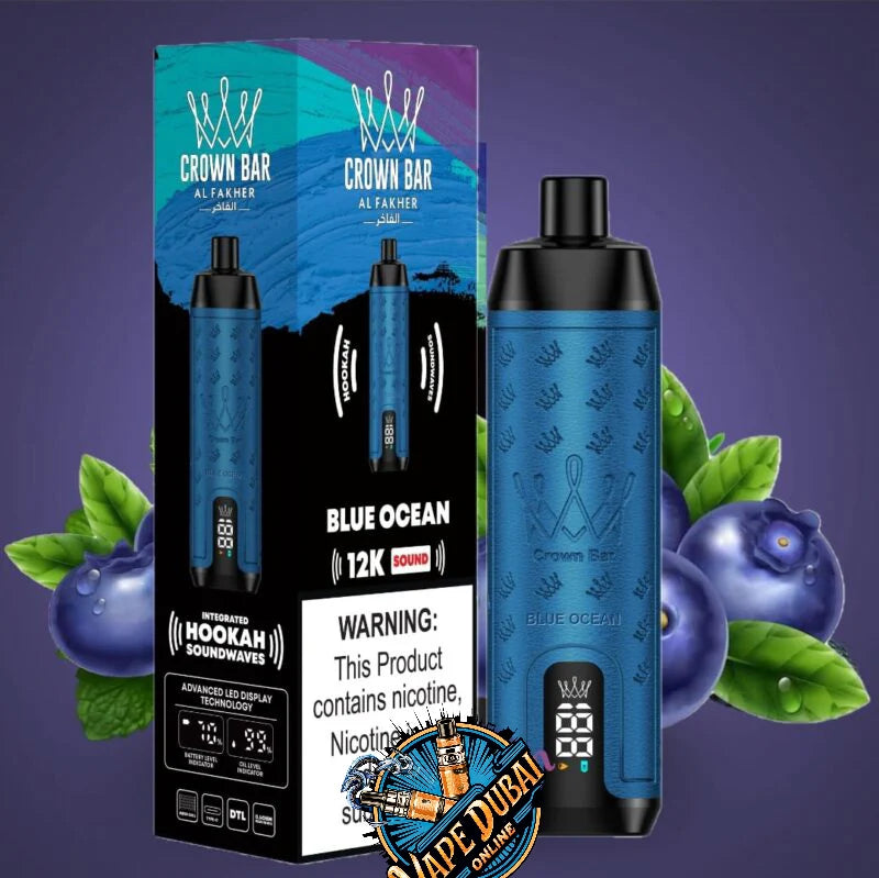 Al Fakher Crown Bar 12000 Puffs Disposable Vape – Dubai UAE