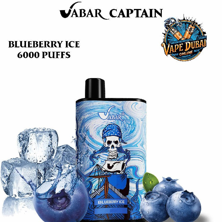 VABAR Captain 6000 Puffs Disposable Vape Best Price Dubai & UAE
