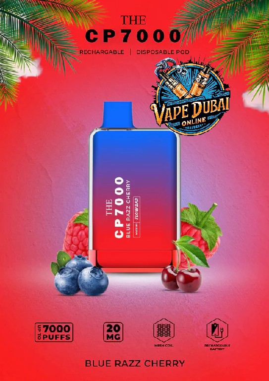 CP7000 Disposable Vape 20MG – 7000 Puffs Rechargeable in Dubai