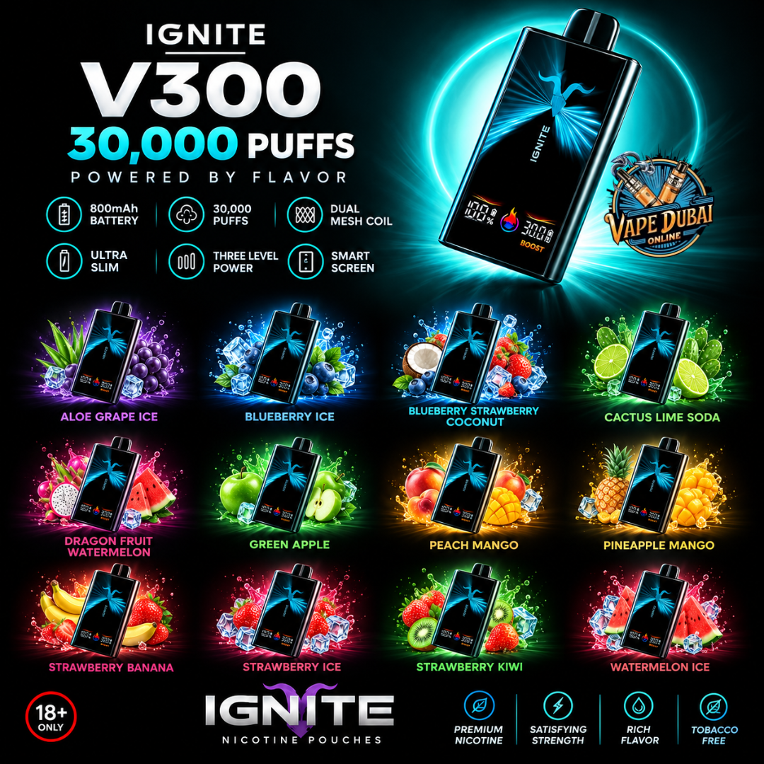 Buy IGNITE V300 30,000 Puffs Vape Dubai | Best Price UAE