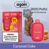 Again U Bar 8000 Puffs Disposable Vape – Now in Dubai, UAE