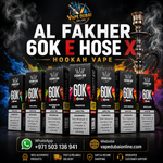 Al Fakher 60K Puffs E-Hose X Hookah Vape | Buy in Dubai UAE