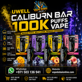 Uwell Caliburn Bar 100K Puffs Disposable Vape | Dubai UAE