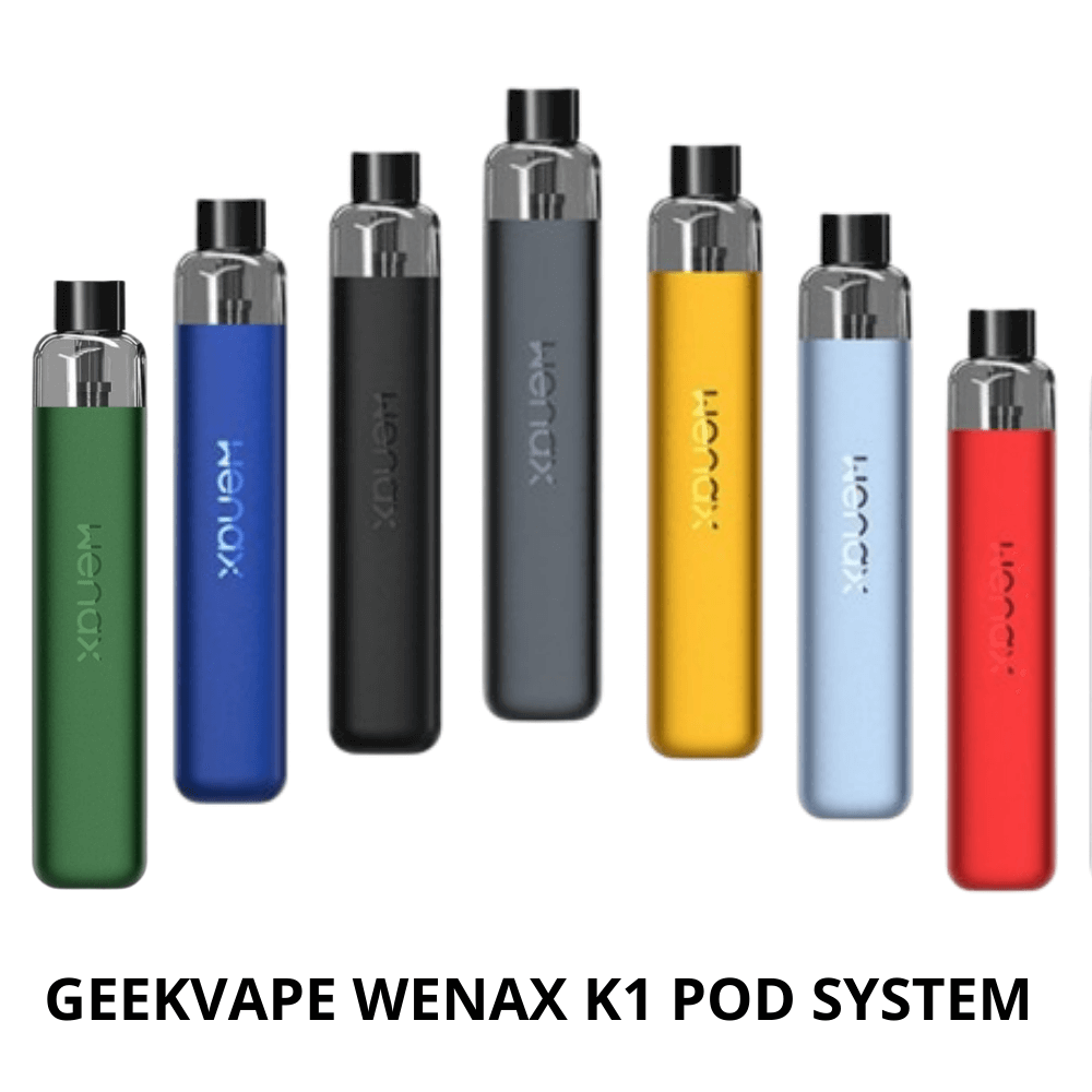 Geekvape Wenax K1 Pod Kit 600mAh – MTL Vape Device (2ml, Type-C)