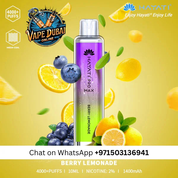 Hayati Pro Max 4000 Puffs Vape in Dubai UAE