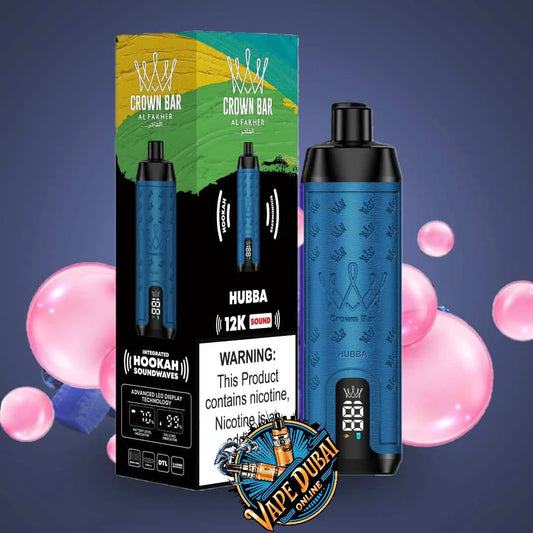 Al Fakher Crown Bar 12000 Puffs Disposable Vape – Dubai UAE