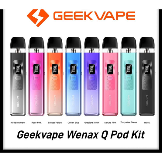 Geekvape Wenax Q Pod Kit 1000mAh – Compact Vape Dubai UAE