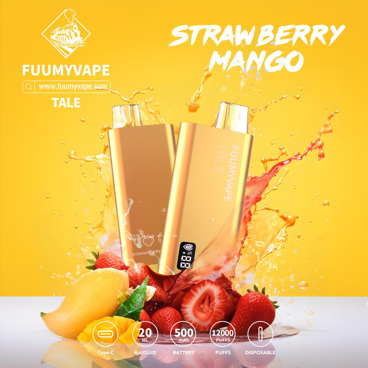 FUUMY VAPE 12000 Puffs Disposable – Best Fruity Flavors in Dubai UAE