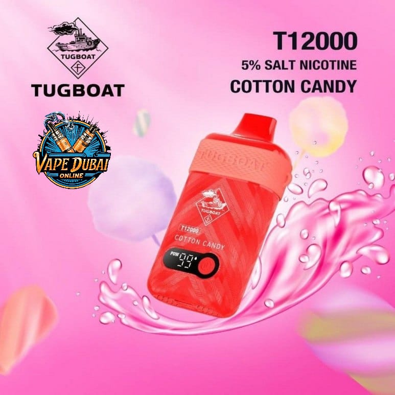 Tugboat T12000 Disposable Vape | 12000 Puffs | 5% Nicotine Dubai