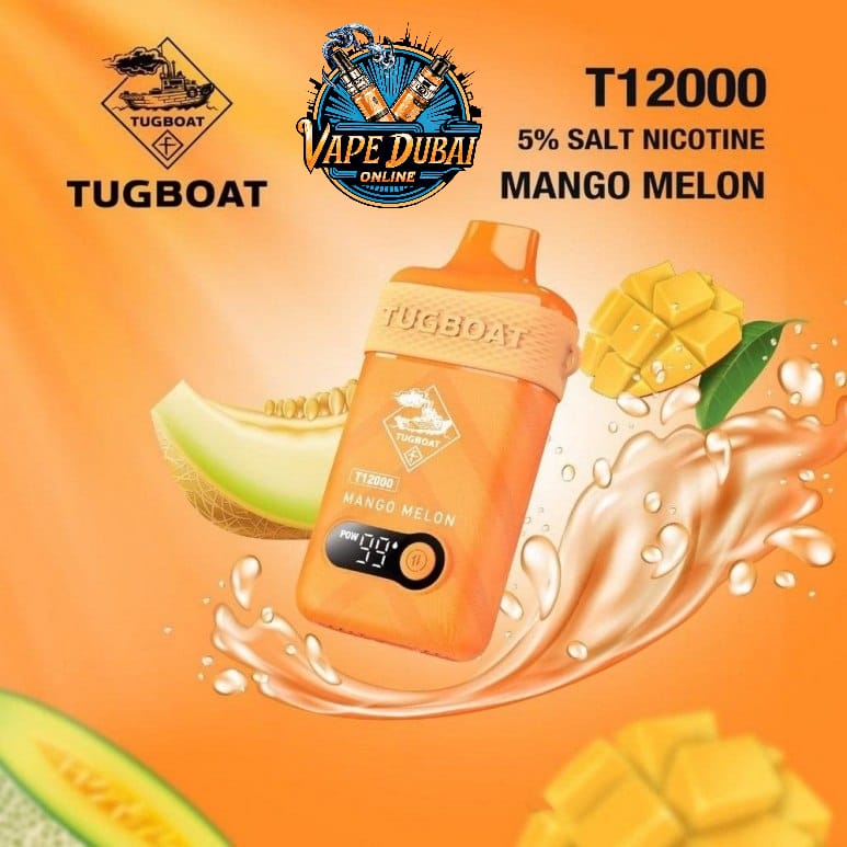 Tugboat T12000 Disposable Vape | 12000 Puffs | 5% Nicotine Dubai