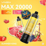 VNSN Max 20000 Puffs Nicotine-Free Vape – DTL Hookah Dubai UAE