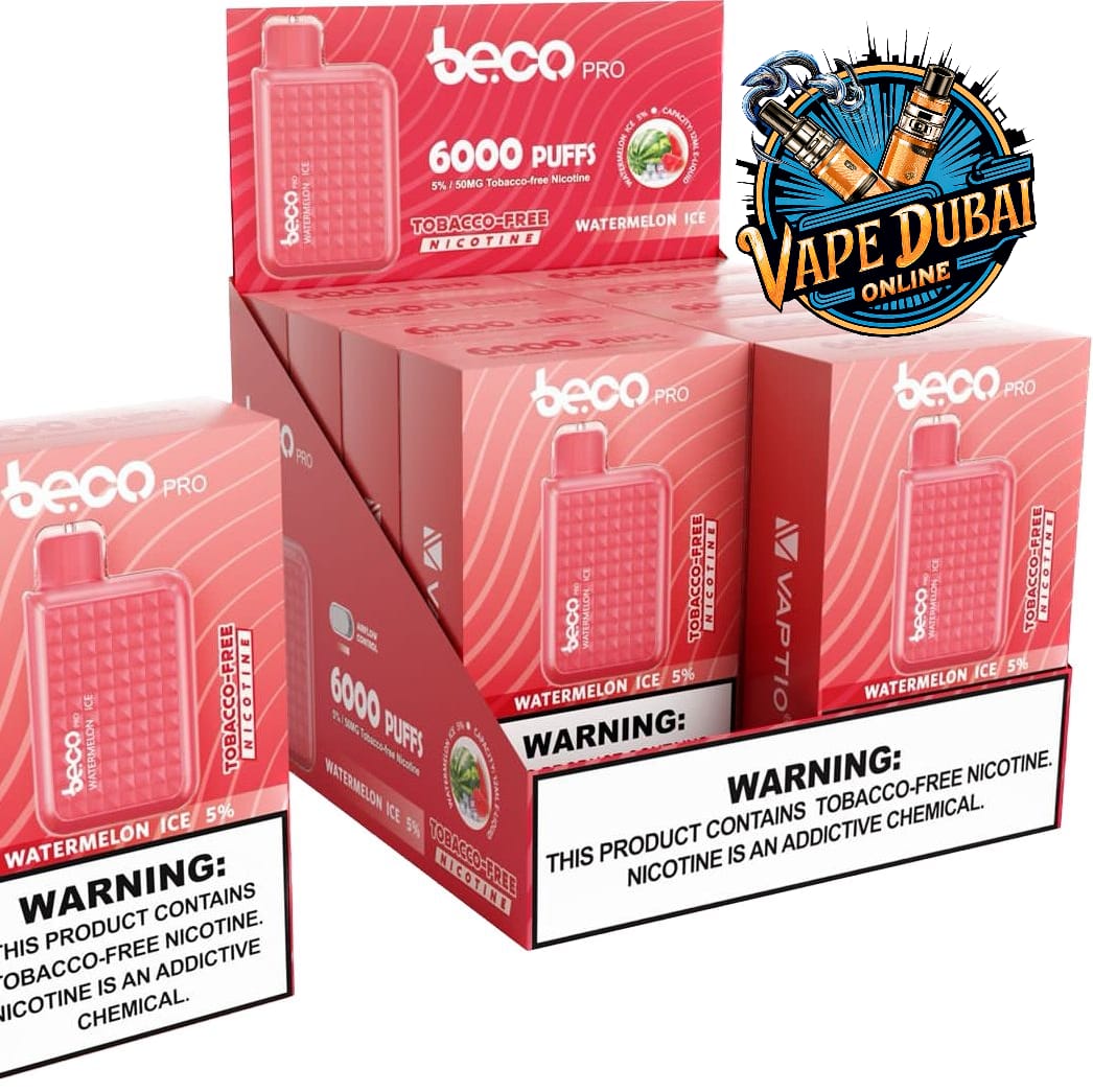 BECO Pro 6000 Puffs Rechargeable Disposable Vape – Dubai UAE