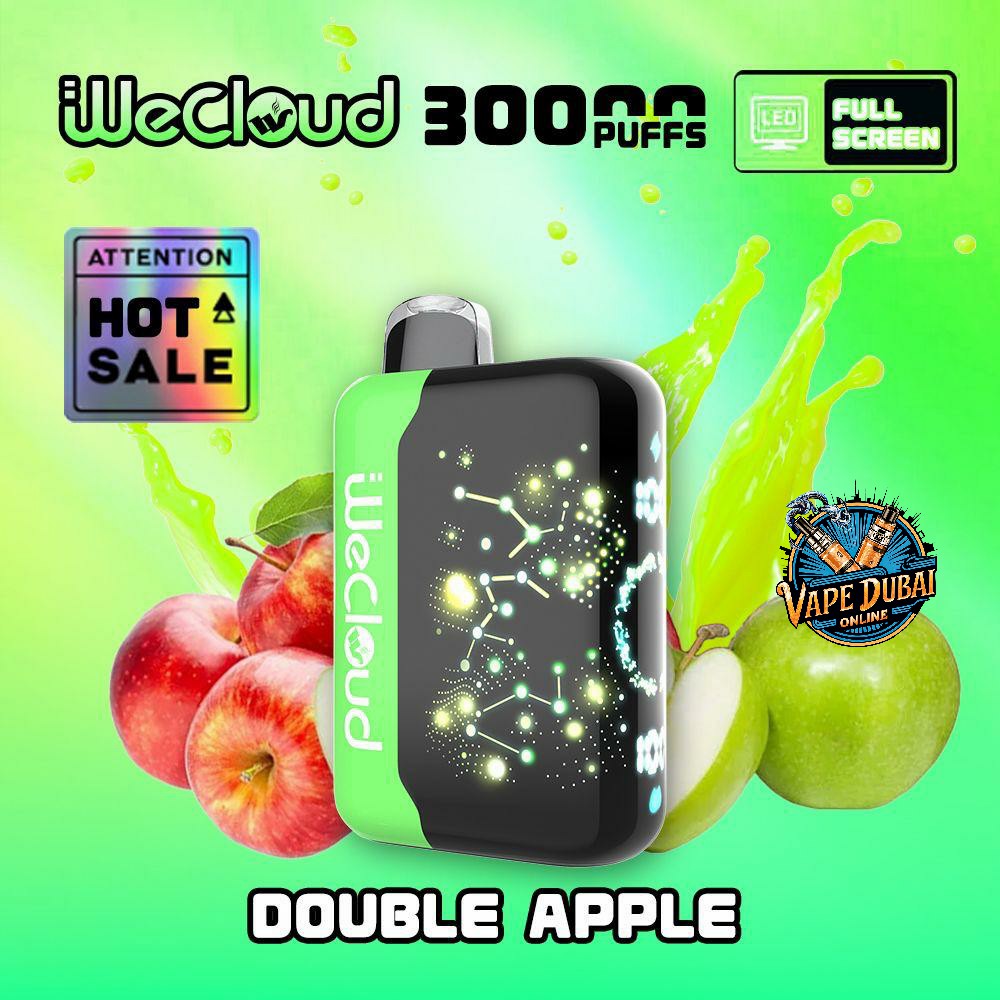 Wecloud 30000 Puffs Disposable Vape Dubai | 3D Screen & Adjustable Airflow