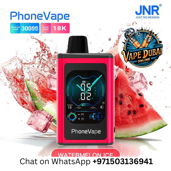 JNR Vape Watch 30000 Puffs Disposable Vape – Dubai UAE Edition