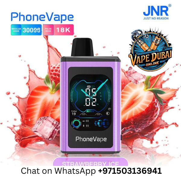 JNR Vape Watch 30000 Puffs Disposable Vape – Dubai UAE Edition