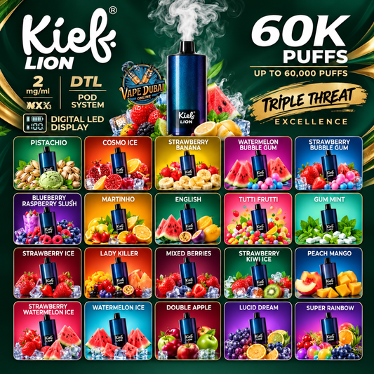 KIEF LION 60K Puffs DTL Pod System | Dubai
