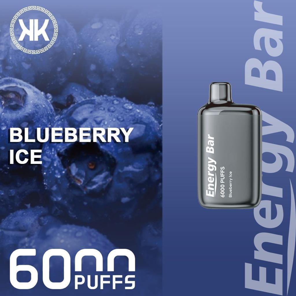 KK Energy Bar 6000 Puffs Disposable Vape - Rechargeable Mesh Coil Dubai