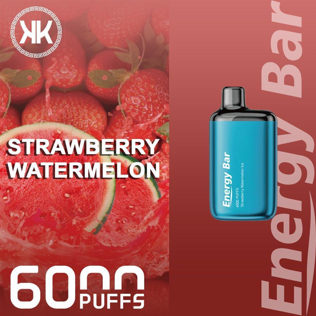 KK Energy Bar 6000 Puffs Disposable Vape - Rechargeable Mesh Coil Dubai