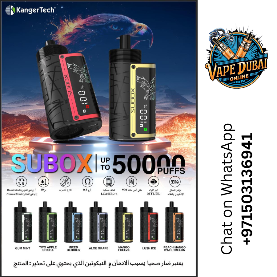 Kanger SUBOX Disposable Vape 50000 Puffs - in Dubai UAE