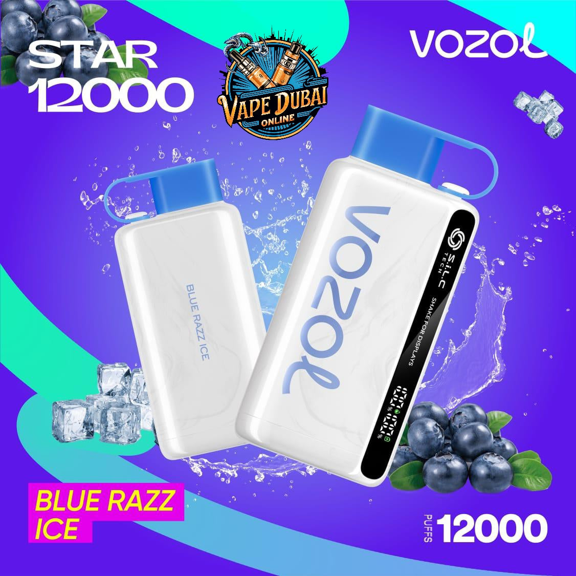 VOZOL STAR 12000 Puffs Vape | Fast Charging & Flavourful Hits