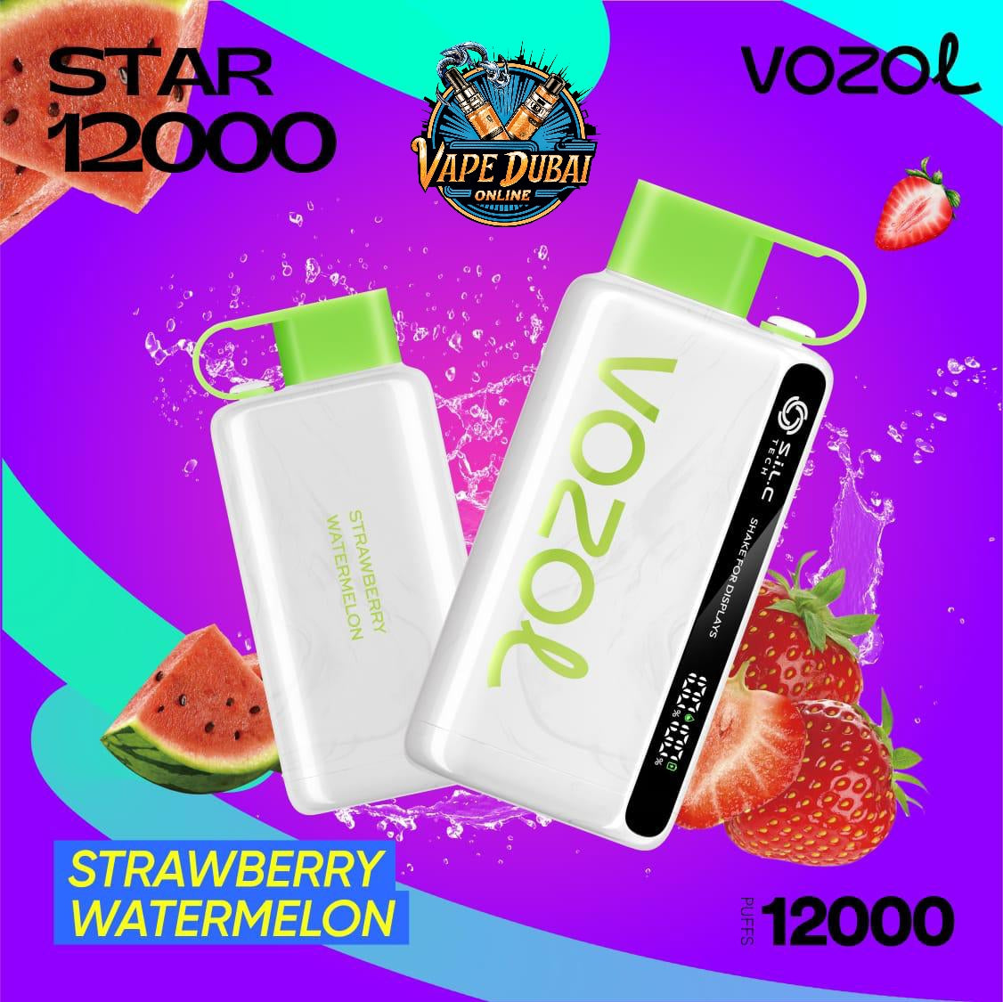VOZOL STAR 12000 Puffs Vape | Fast Charging & Flavourful Hits