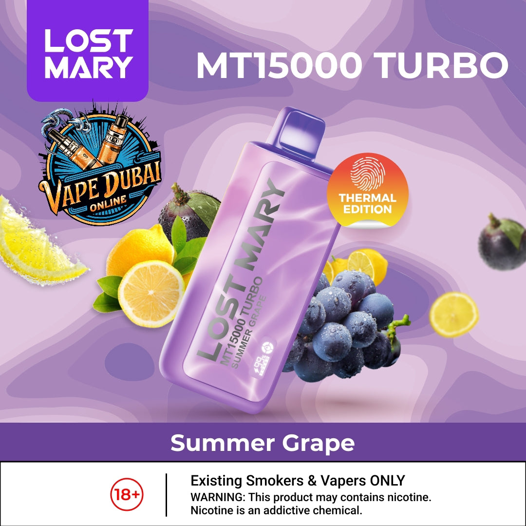 LOST MARY MT15000 Vape | 15K Puffs, Dual Mode, Smart Display UAE