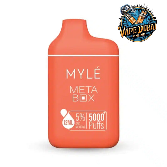 Buy MYLE Meta Box 5000 PUFFS 20mg Vape - 2% Disposable Dubai UAE